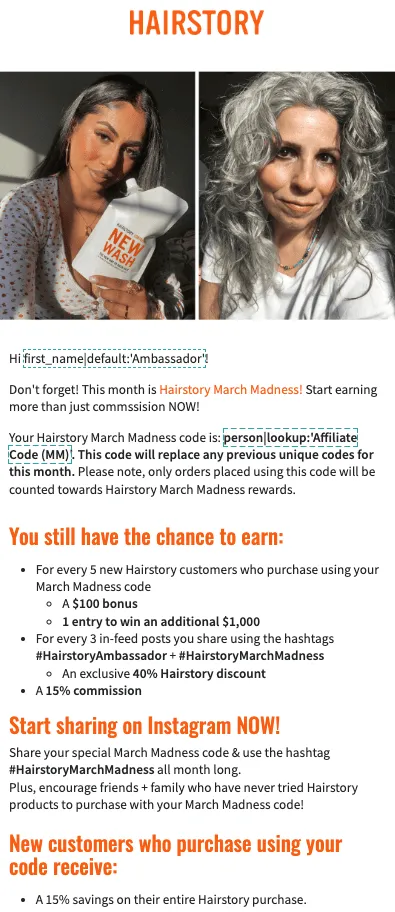 Hairstory uses LoudCrowd