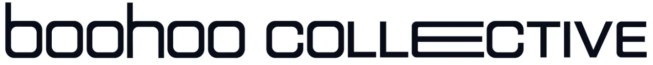 boohoo collective wordmark logo — boohoo's owned social commerce and creator program.