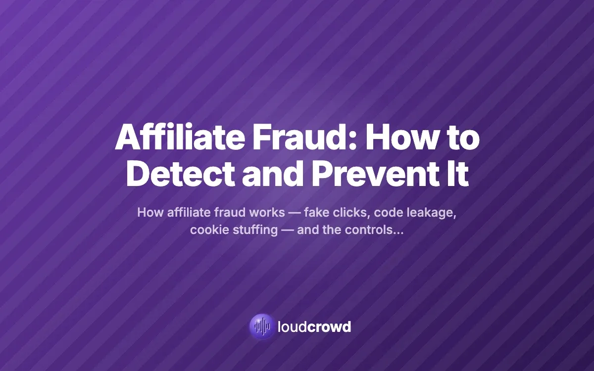 Affiliate Fraud: How to Detect and Prevent It