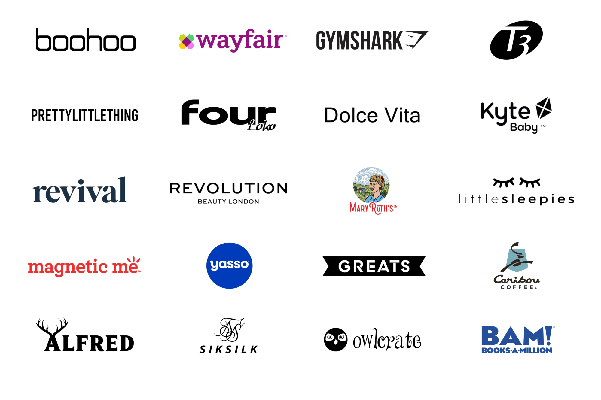 LoudCrowd partners with the world's top brands like boohoo, Wayfair, Gymshark, and Revolution Beauty