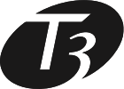 t3 and loudcrowd logo