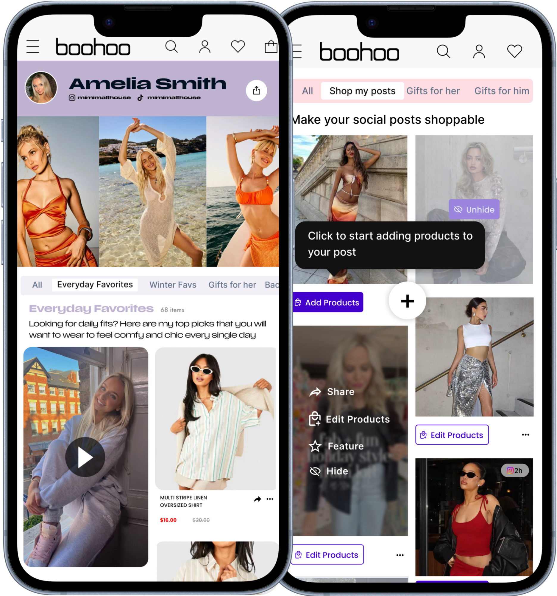 For Black Friday & Cyber Monday - boohoo will be giving its micro influencers creator storefronts, powered by LoudCrowd, on boohoo.com