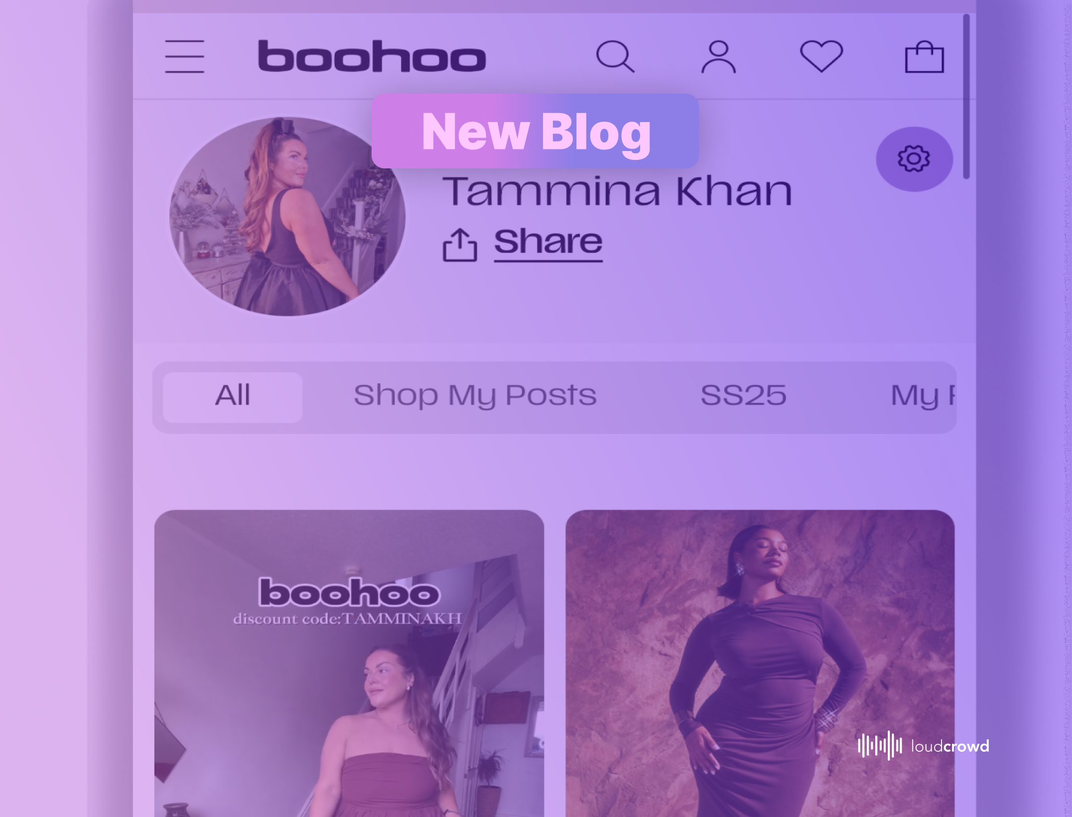 LoudCrowd Creator Storefronts