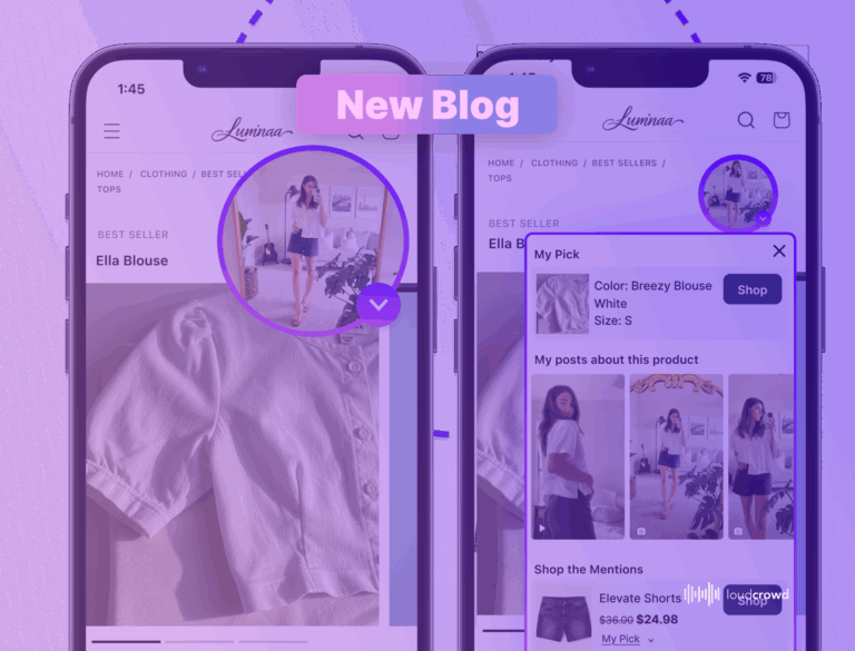 LoudCrowd's ShopWith: AI Creator Concerige