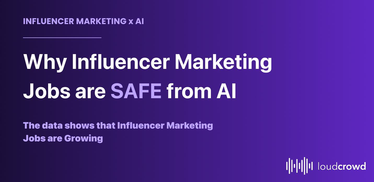 Influencer marketing jobs